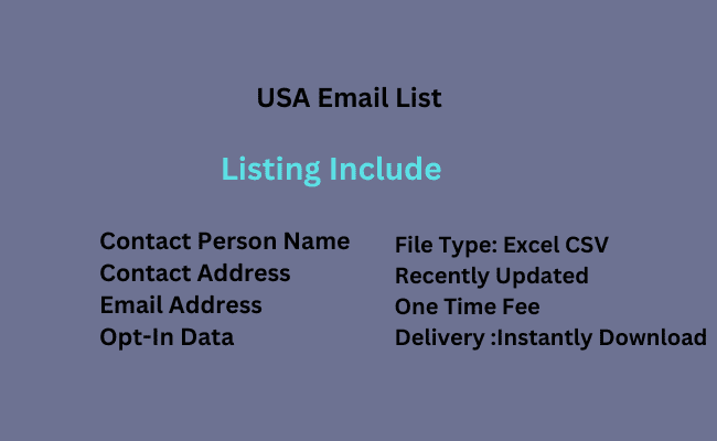 USA Email List