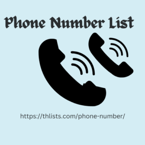 Phone Number List