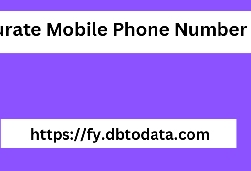 Accurate Mobile Phone Number Lead