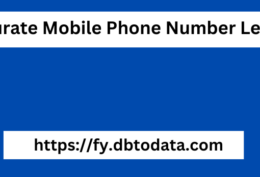 Accurate Mobile Phone Number Lead