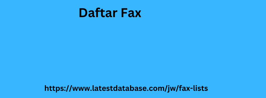 Daftar Fax