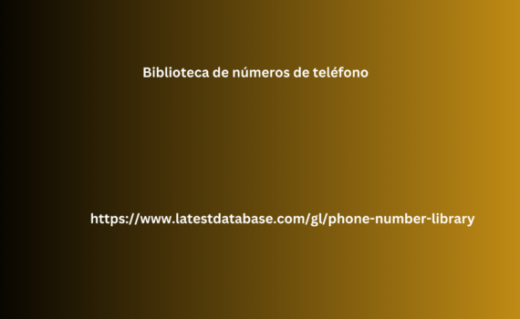 Biblioteca de números de teléfono