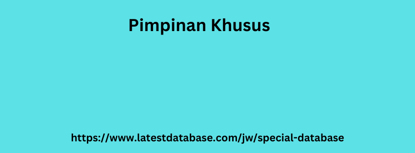 Pimpinan Khusus