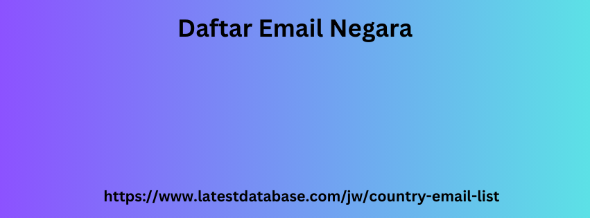 Daftar Email Negara