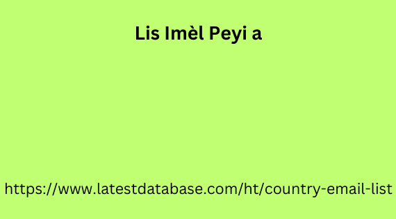 Lis Imèl Peyi a