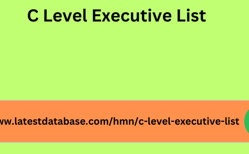 C Level Executive List