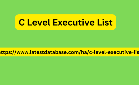 C Level Executive List