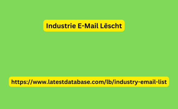 Industrie E-Mail Lëscht