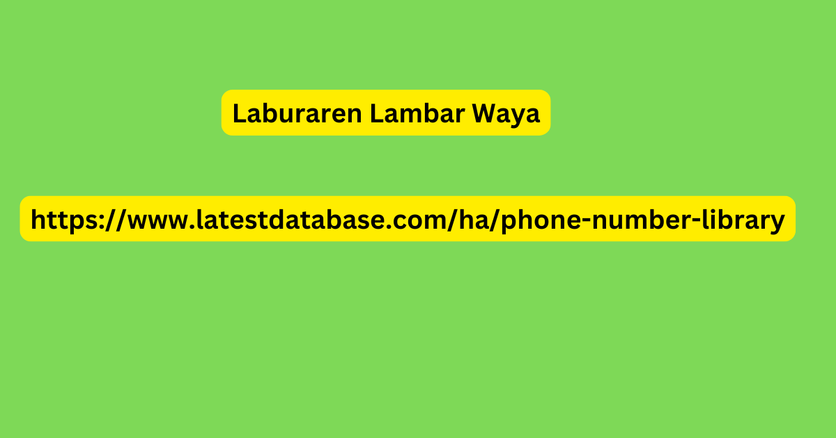 Laburaren Lambar Waya