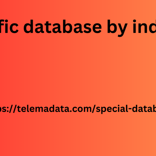 Specific Database By Industry