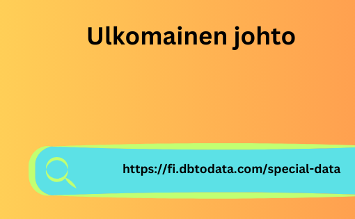 Ulkomainen-johto