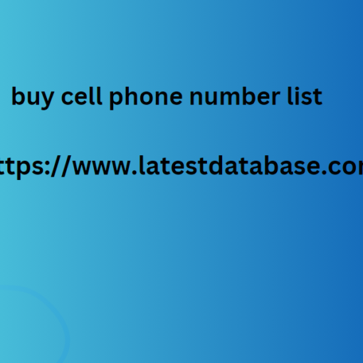 buy cell phone number list