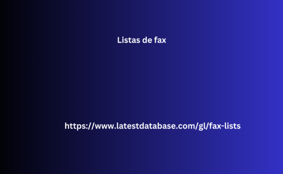 Listas de fax