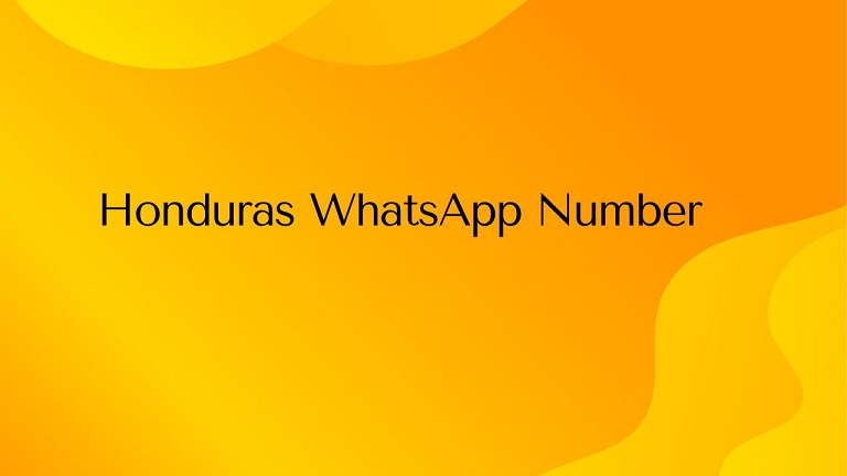 Honduras WhatsApp Number