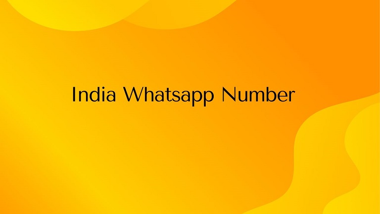 India Whatsapp Number