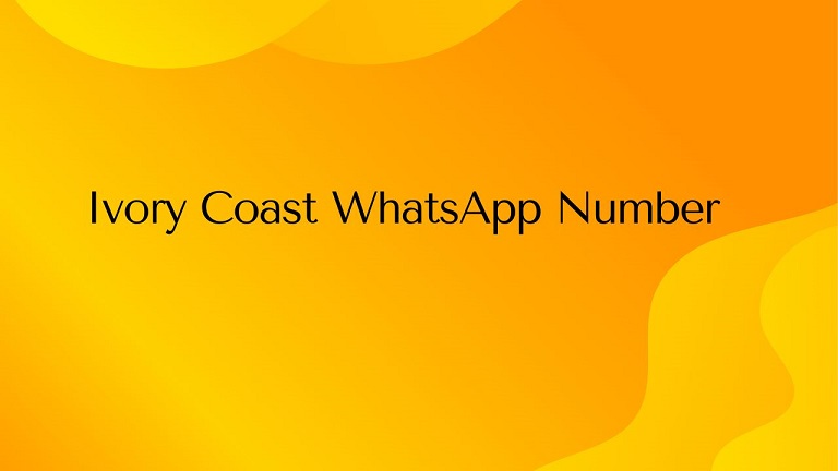 Ivory Coast WhatsApp Number