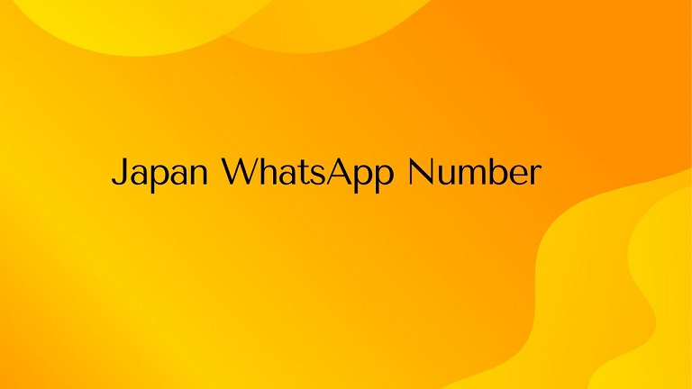 Japan WhatsApp Number