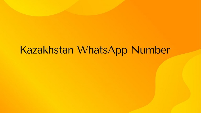 Kazakhstan WhatsApp Number