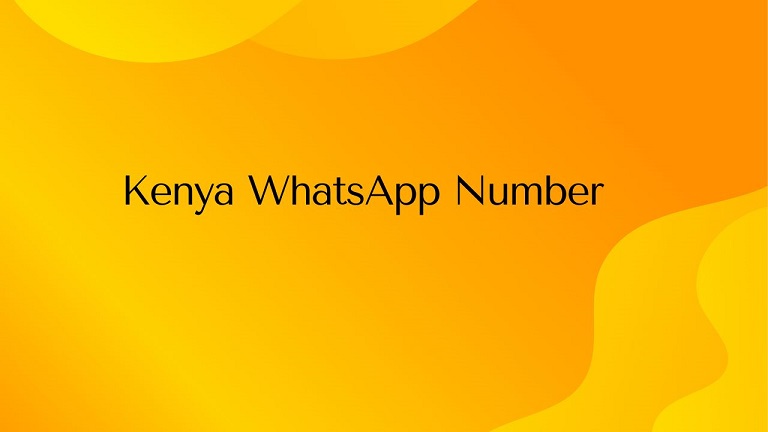 Kenya WhatsApp Number